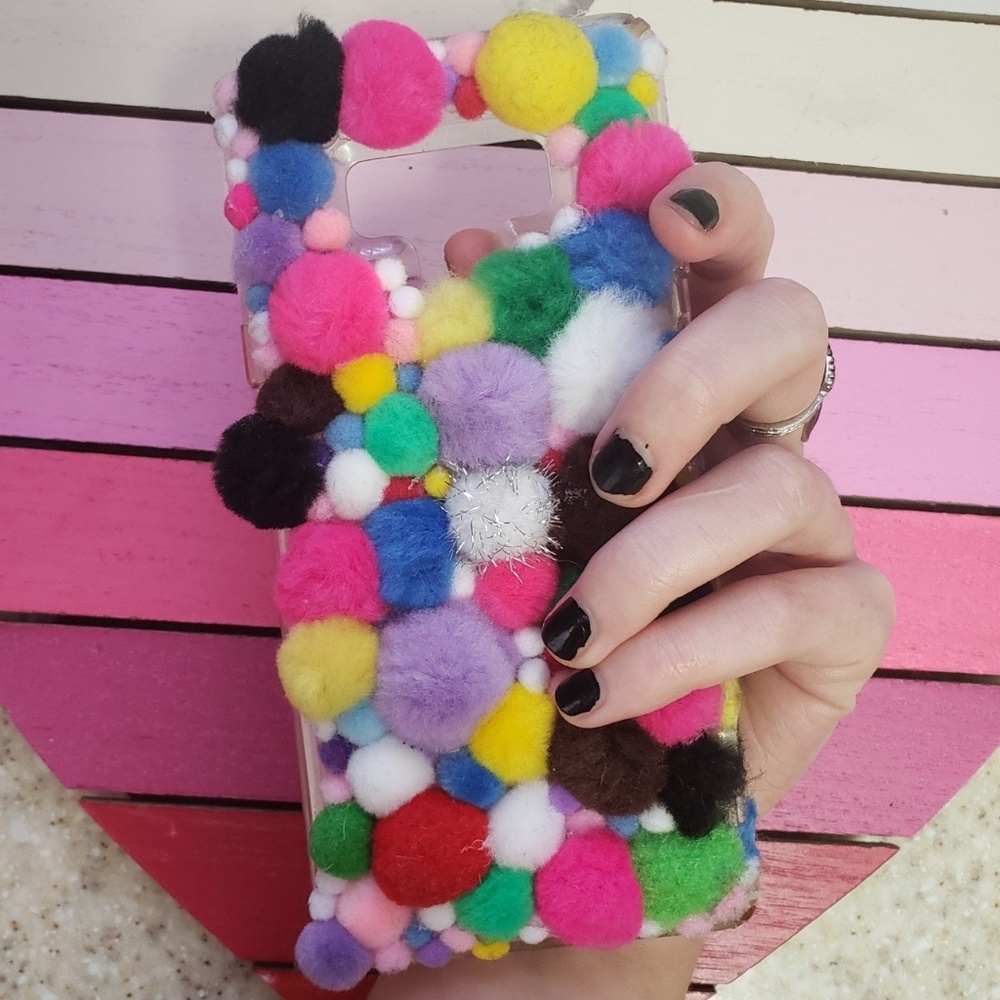 Pompom DIY Phone Case for Galaxy Note 9